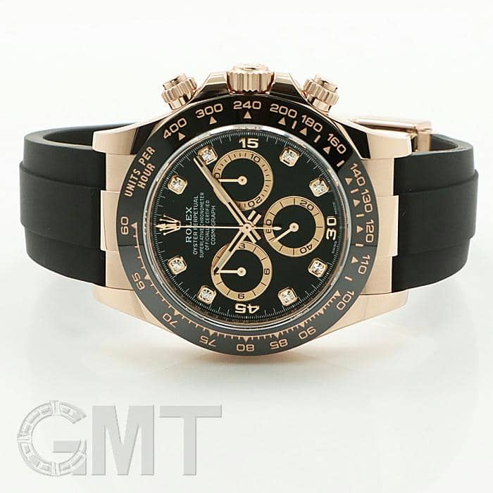 中古)ROLEX ロレックス デイトナ 116515LNG ブラック 8Pダイヤ（商品ID