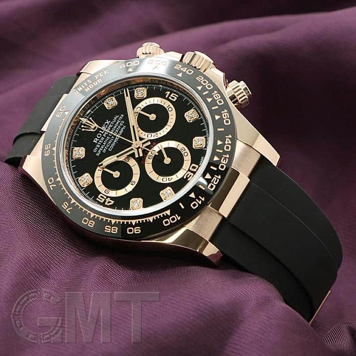 中古)ROLEX ロレックス デイトナ 116515LNG ブラック 8Pダイヤ（商品ID
