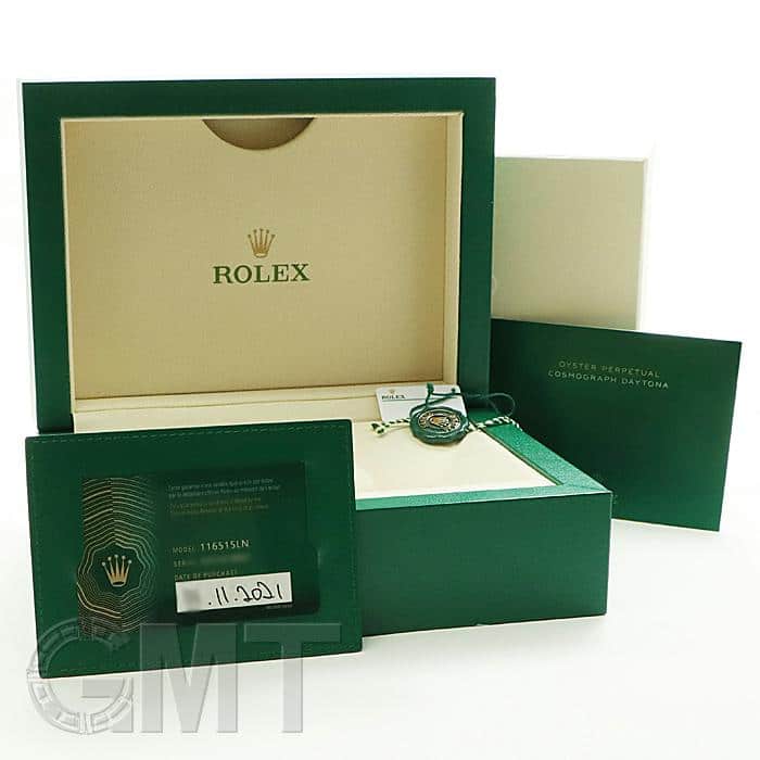 中古)ROLEX ロレックス デイトナ 116515LNG ブラック 8Pダイヤ（商品ID