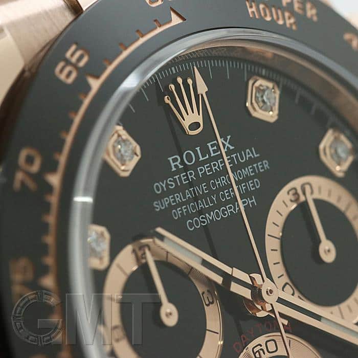 中古)ROLEX ロレックス デイトナ 116515LNG ブラック 8Pダイヤ（商品ID