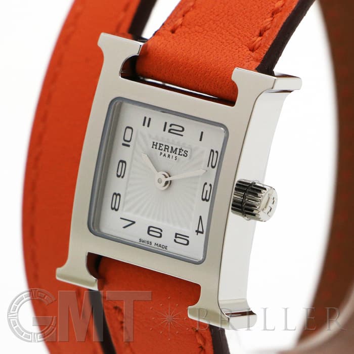 新品)HERMES エルメス Hウォッチ ミニ HH1.110.131/SW932 Hウォッチ