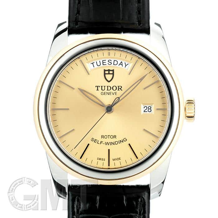 新品)TUDOR チューダー グラマー デイトデイ 56003-0024 シャンパン