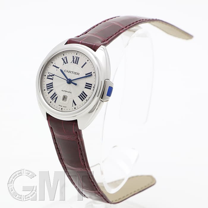 CARTIER カルティエ ウォッチ クレドゥ カルティエ 時計 WSCL0016 腕時計
 ステンレススチール/本革 シルバー 自動巻き レディース【中古】 楽天市場】カルティエ Cartier クレ ドゥ カルティエ WJCL0016 K18PG
