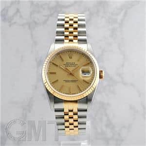 ROLEX ロレックス デイトジャスト 16233 シャンパン メイン
