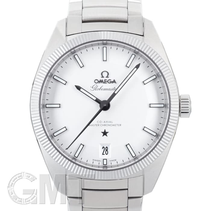 オメガ グローブマスター ホワイト文字盤 シルバー文字盤 39mm 腕時計 中古)OMEGA オメガ コンステレーション グローブマスター シルバー