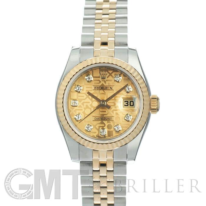 中古)ROLEX ロレックス デイトジャスト 179173G シャンパン