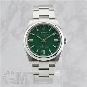 ROLEX ロレックス オイスターパーペチュアル 36 126000 グリーン メイン