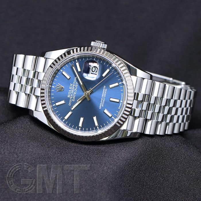 中古)ROLEX ロレックス デイトジャスト 36 126234 ブルー ジュビリー