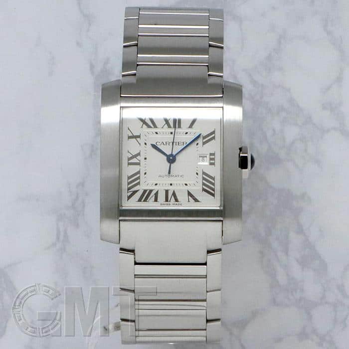 カルティエ Cartier タンクフランセーズLM 腕時計 レディース【中古】 中古)CARTIER カルティエ タンク フランセーズ LM ラージモデル