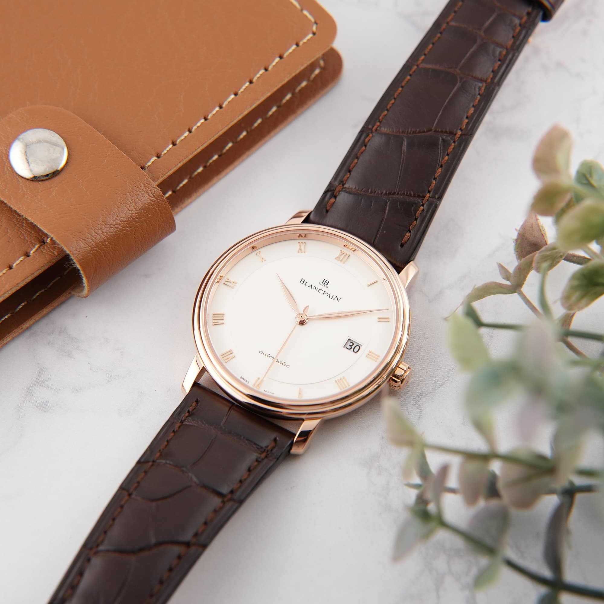 中古)BLANCPAIN ブランパン ヴィルレ ウルトラプレート 6223A-3642-55B