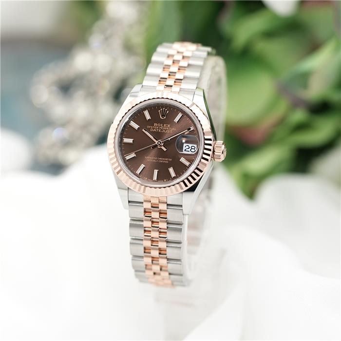 中古)ROLEX ロレックス デイトジャスト 279171 チョコレート