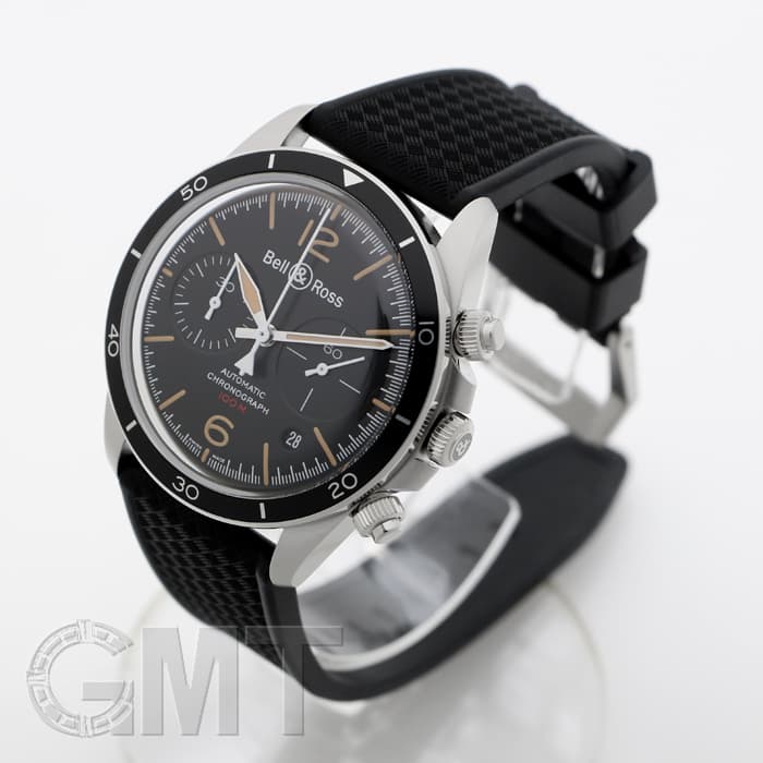 新品)BELL & ROSS ベル&ロス BR V2-94 スチール ヘリテージ BRV294-HER