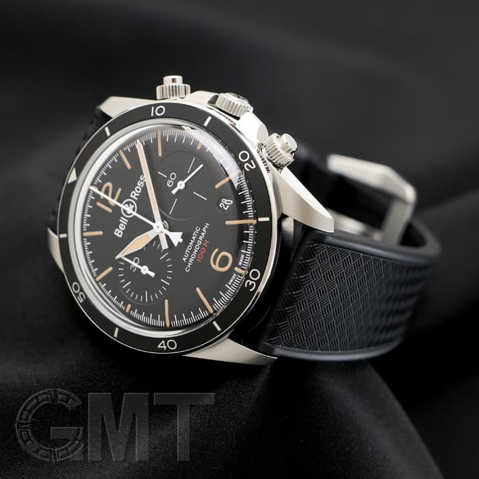 新品)BELL & ROSS ベル&ロス BR V2-94 スチール ヘリテージ BRV294-HER