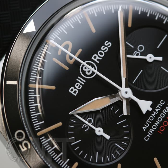 新品)BELL & ROSS ベル&ロス BR V2-94 スチール ヘリテージ BRV294-HER