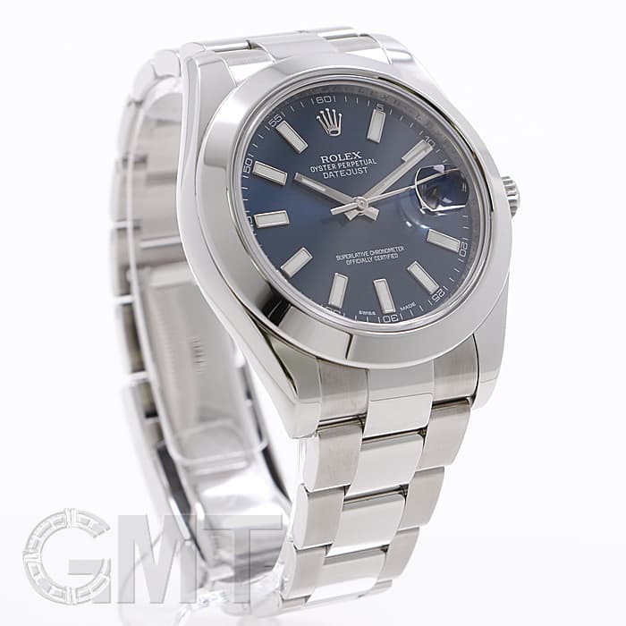 中古)ROLEX ロレックス デイトジャスト II 116300 ブルー（商品ID