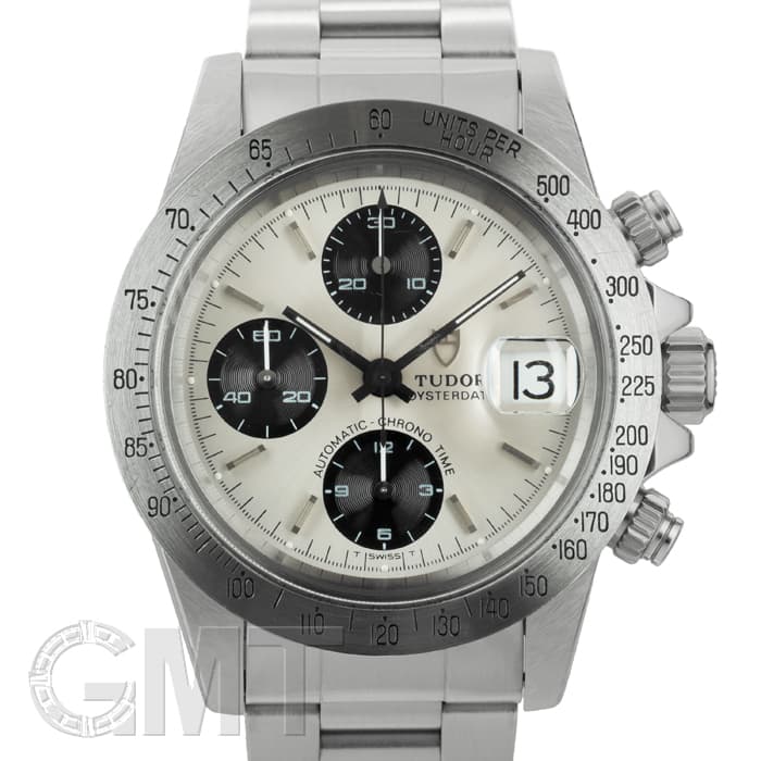 中古)TUDOR チューダー クロノタイム 79180 シルバー/ブラック 3連