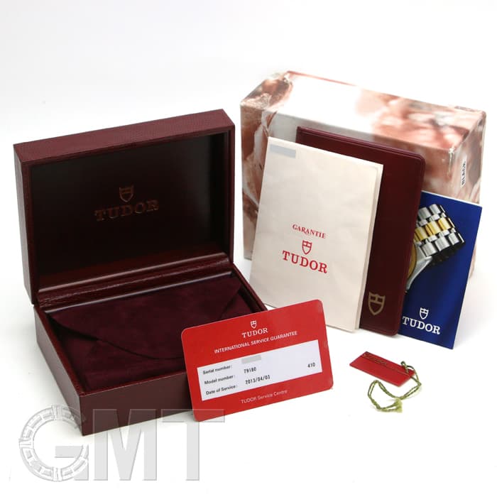 中古)TUDOR チューダー クロノタイム 79180 シルバー/ブラック 3連