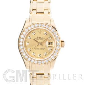 ROLEX ロレックス デイトジャスト パールマスター 69298G シャンパン メイン