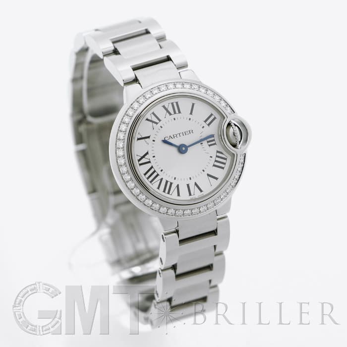 新品)CARTIER カルティエ バロンブルー 28mm W4BB0015（商品ID