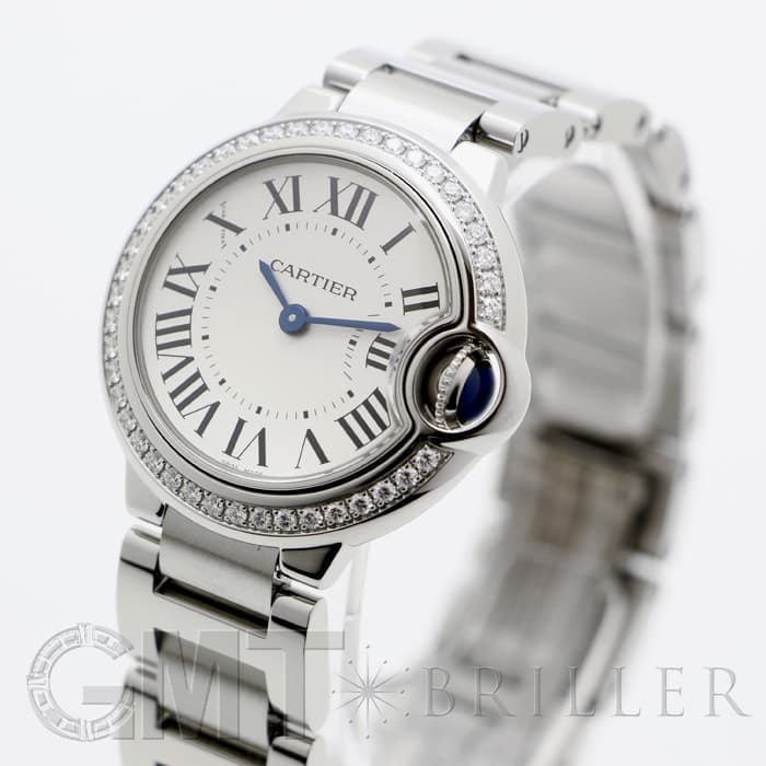 新品)CARTIER カルティエ バロンブルー 28mm W4BB0015（商品ID