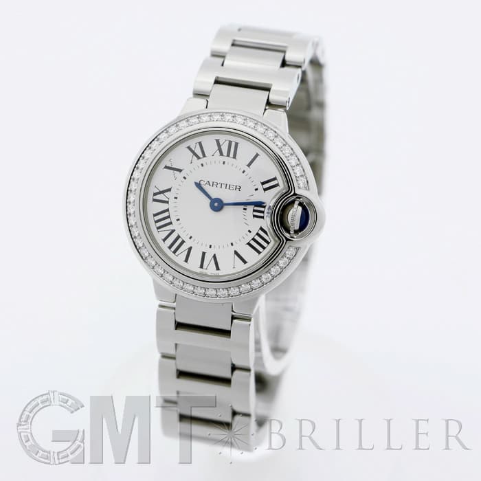 新品)CARTIER カルティエ バロンブルー 28mm W4BB0015（商品ID