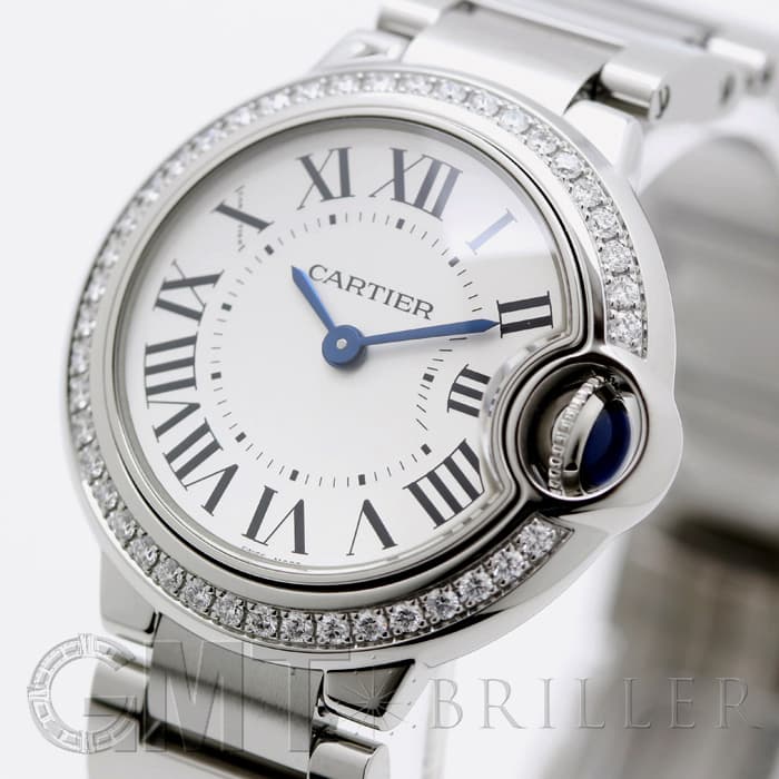新品)CARTIER カルティエ バロンブルー 28mm W4BB0015（商品ID