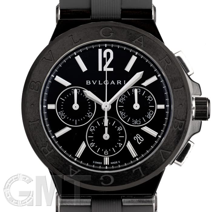 新品)BVLGARI ブルガリ ディアゴノ ウルトラネロ クロノグラフ