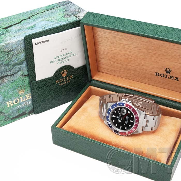 中古)ROLEX ロレックス GMTマスター II Ref.16710 レッド/ブルー