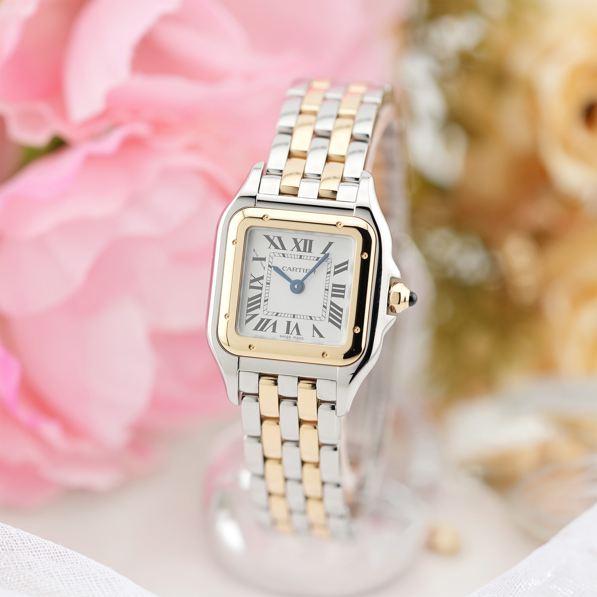 中古)CARTIER カルティエ パンテール ドゥ カルティエ SM W2PN0018