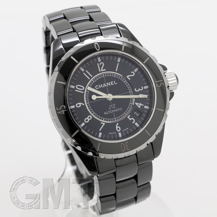 中古)CHANEL シャネル J12 ブラック セラミック 38mm H0685（商品ID 