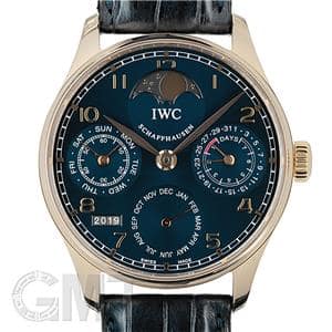 IWC インターナショナルウォッチカンパニー ポルトギーゼ パーペチュアルカレンダー ブルー IW502220【世界限定100本】 メイン
