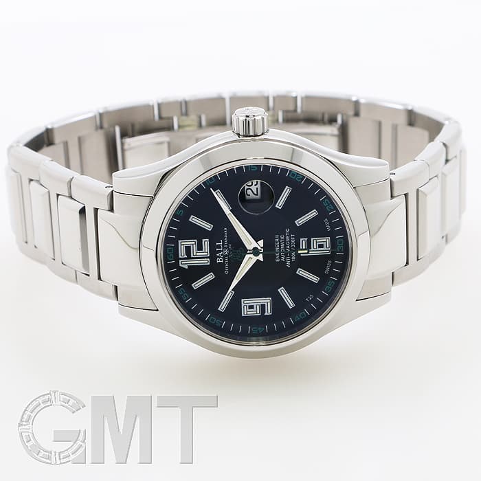 中古)BALL WATCH ボールウォッチ エンジニアII アラビック ブラック