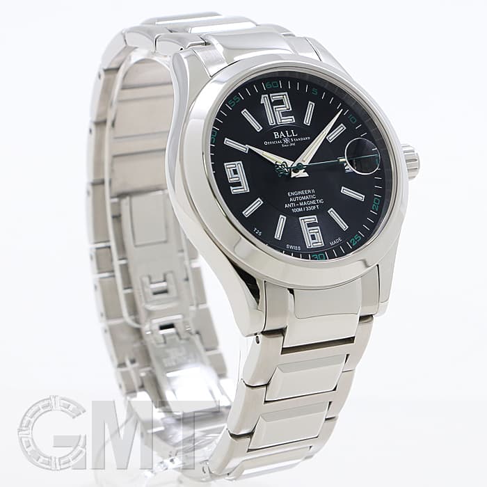 中古)BALL WATCH ボールウォッチ エンジニアII アラビック ブラック