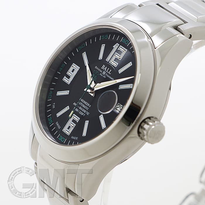 中古)BALL WATCH ボールウォッチ エンジニアII アラビック ブラック