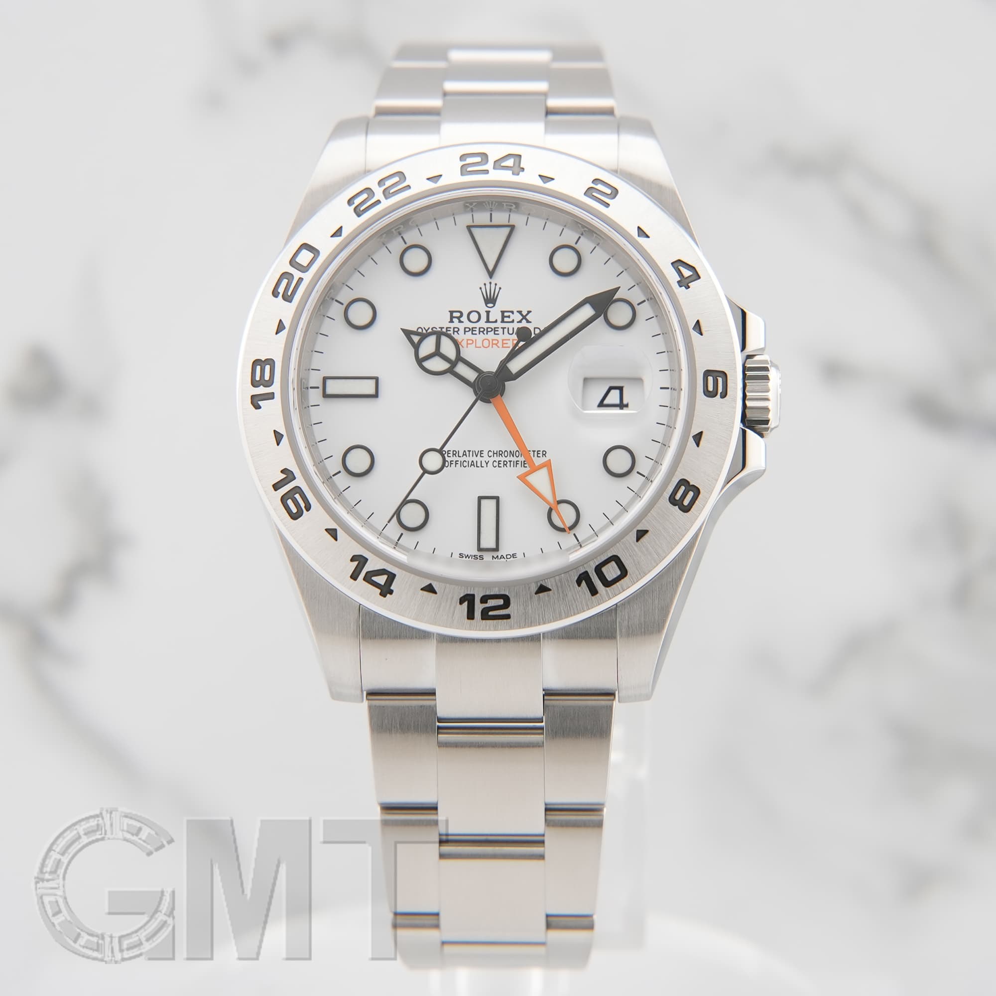 中古)ROLEX ロレックス エクスプローラー II 216570 ホワイト（商品ID