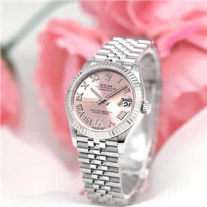 ミラーカール(ピンク) 新品)ROLEX ロレックス デイトジャスト 31 278274 ピンクローマ VI