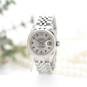 ROLEX ロレックスデイトジャスト壁掛け時計 ホワイト×シルバー 新品未