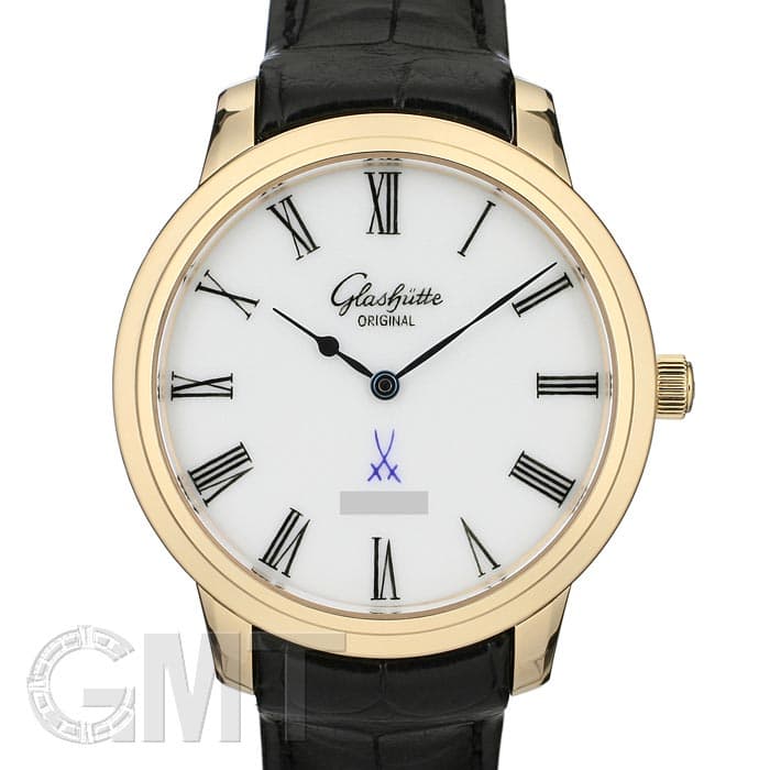新品)GLASHUTTE ORIGINAL グラスヒュッテ オリジナル セネタ マイセン