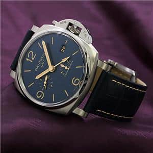 OFFICINE PANERAI オフィチーネ パネライ ルミノール ドゥエ GMT パワーリザーブ 45mm PAM00964 ブルー メイン