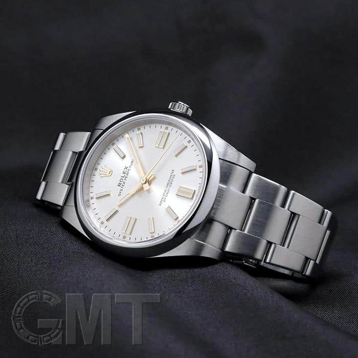 中古)ROLEX ロレックス オイスターパーペチュアル 41 124300 シルバー