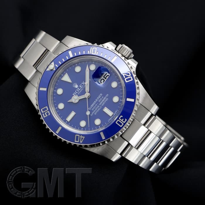 青単サイバー　スリーブ付き ロレックス ヨットマスター II 116689 [オイスターブレスレット 青針