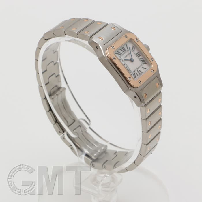 中古)CARTIER カルティエ サントス ガルベ SM PG×SS MOP