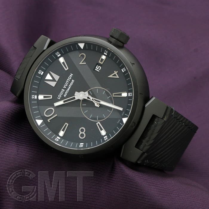 中古)LOUIS VUITTON ルイ・ヴィトン タンブール Q1D22Z ブラック（商品