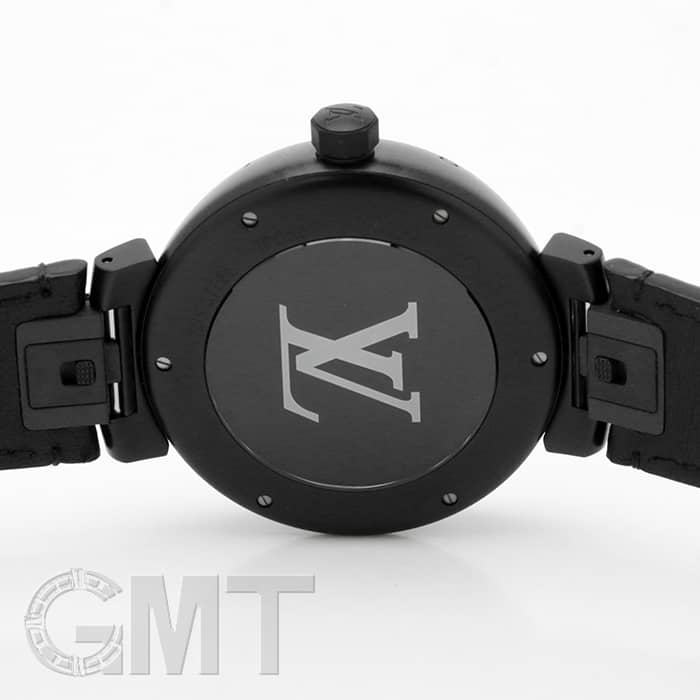ルイヴィトン LOUIS VUITTON Q1D22Z タンブール 腕時計 ブラック文字盤 メンズ【中古】 中古)LOUIS VUITTON ルイ・ヴィトン タンブール Q1D22Z ブラック（商品