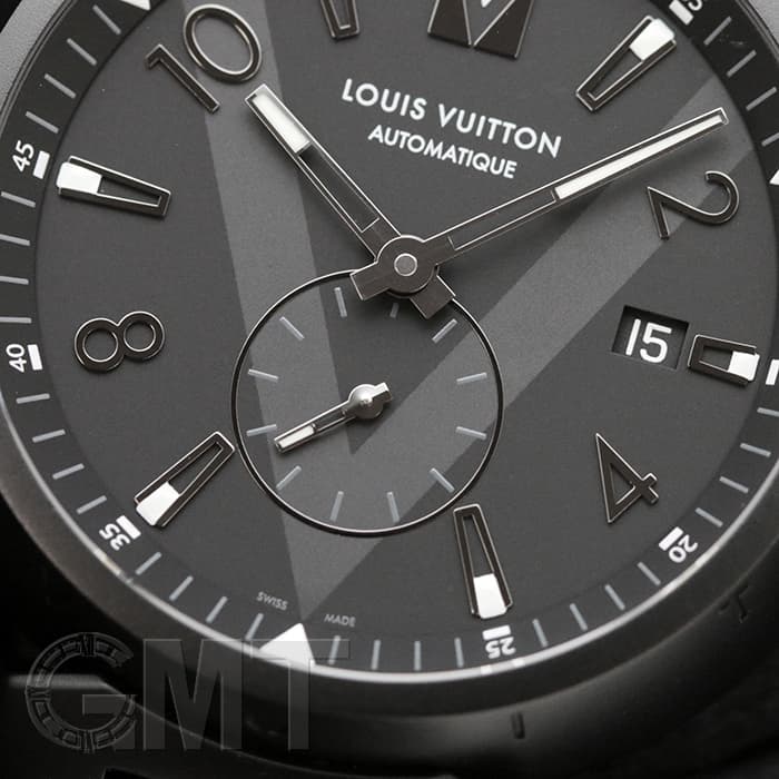 中古)LOUIS VUITTON ルイ・ヴィトン タンブール Q1D22Z ブラック（商品