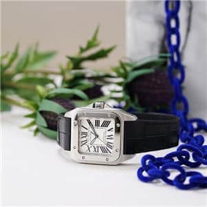 AZ　カルティエ　サントス100ウォッチ、MM カルティエ(Cartier) サントス 100(SANTOS 100 WATCH) | ブランド