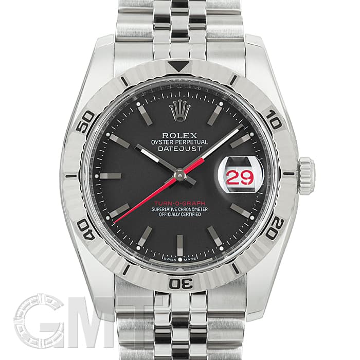 中古)ROLEX ロレックス ターノグラフ 116264 ブラック ジュビリー