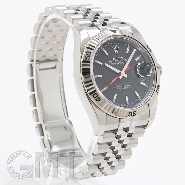 中古)ROLEX ロレックス ターノグラフ 116264 ブラック ジュビリー