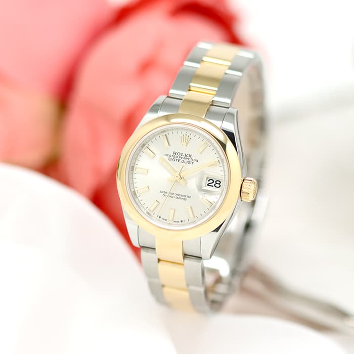 中古)ROLEX ロレックス デイトジャスト 28 279163 シルバー