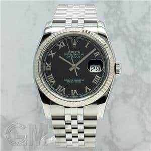 ROLEX ロレックス デイトジャスト 116234 ブラック ローマ メイン